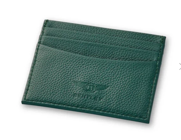 Bentley B Card Holder - Dark Green - Image 2