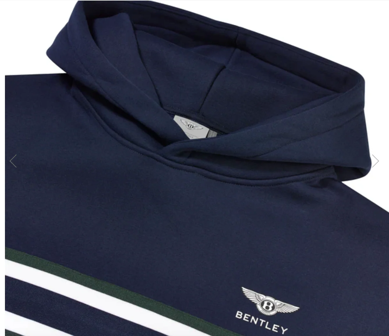 Bentley Chest Stripe Hoodie - Image 3