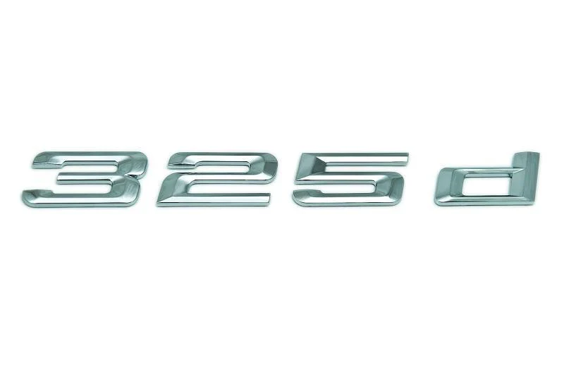 BMW Genuine "325d" Adhesive Sticker Badge Emblem