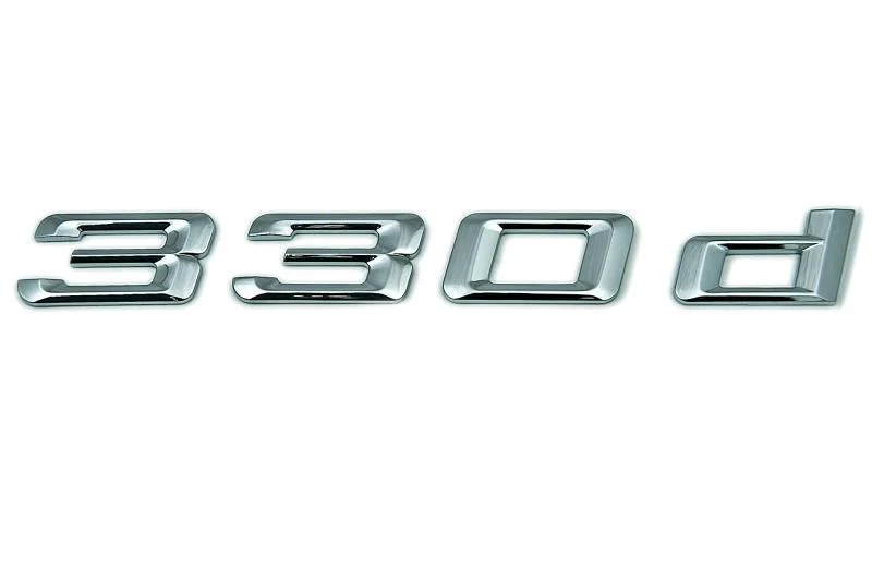 BMW Genuine "330d" Self-Adhesive Sticker Badge Emblem