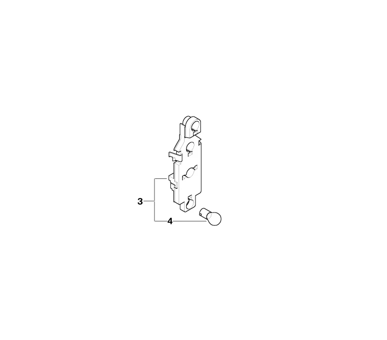 BMW Genuine Bulb Socket/Holder+Fog Light Rear