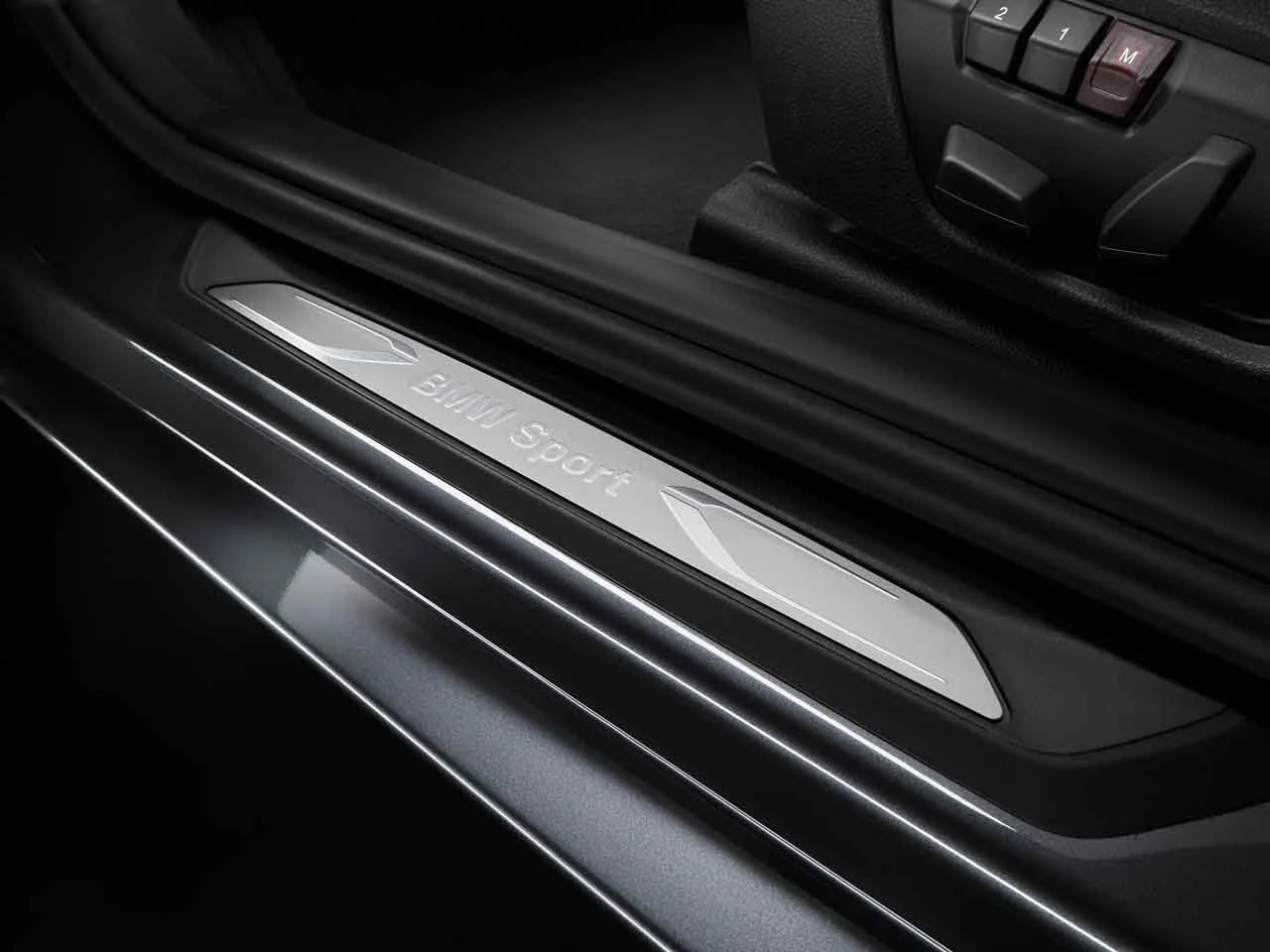 BMW Genuine Car Front Door Sill Trim Cover Sport