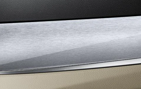 BMW Genuine Dashboard Panel Trim Left Aluminium