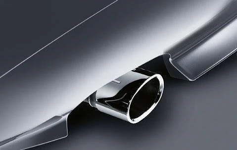 BMW Genuine Exhaust Tail Pipe Tip Trim Chrome