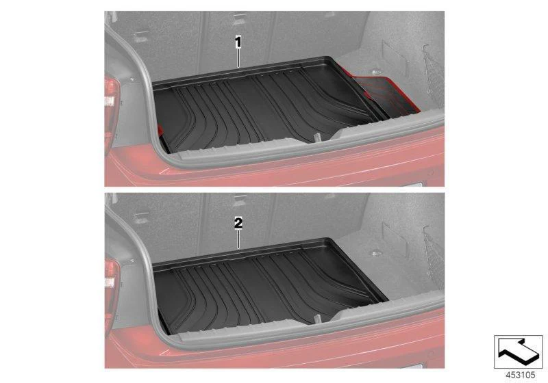 BMW Genuine Fitted Protective Car Boot Cover Liner Mat