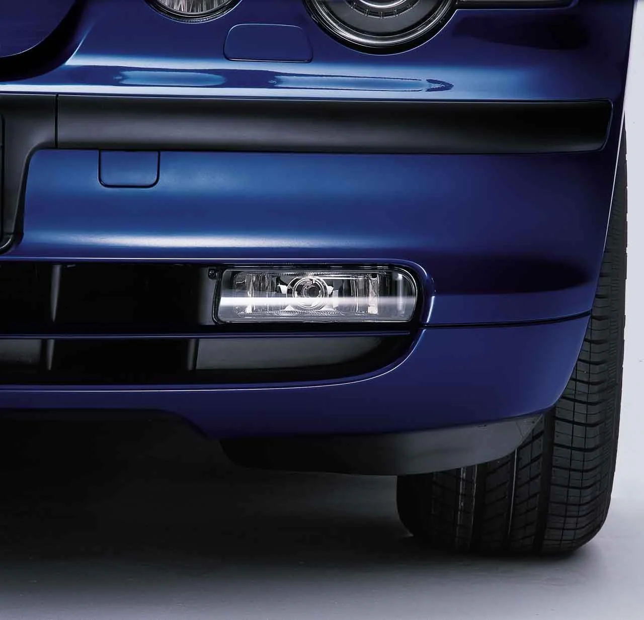 BMW Genuine Front Left Bumper Panel Trim Strip Black - Image 2