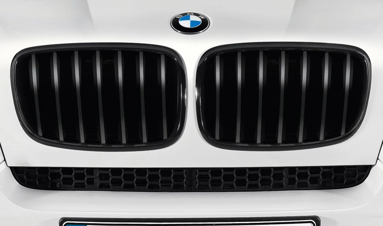 BMW Genuine Front Right Trim Performance Kidney Grille Black