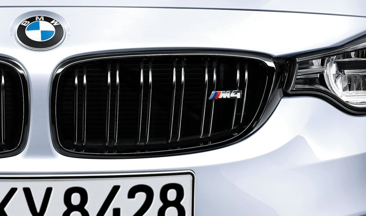 BMW Genuine M Performance Bumper Radiator Grill Black N/S