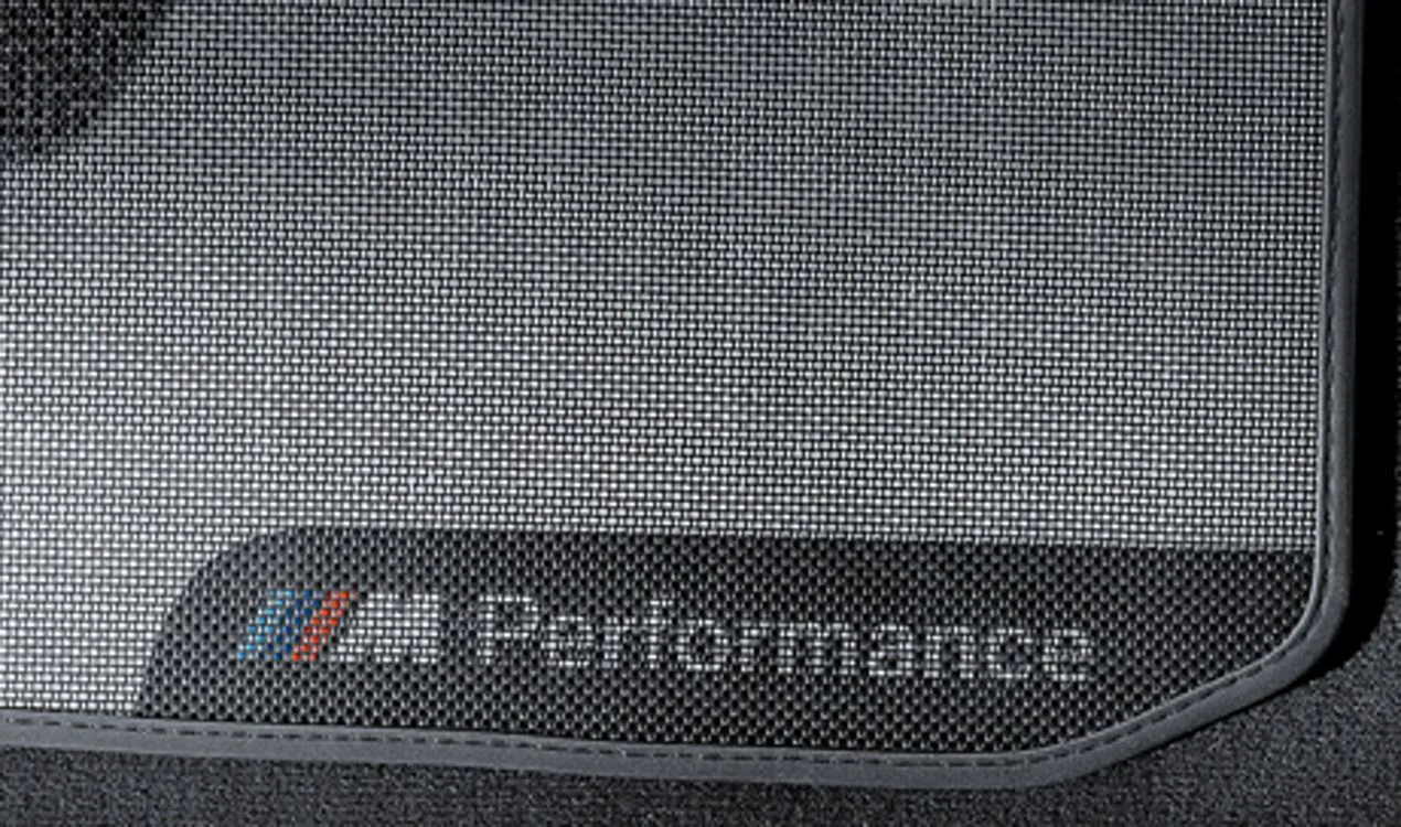 BMW Genuine M Performance Car Floor Mats Rear Set