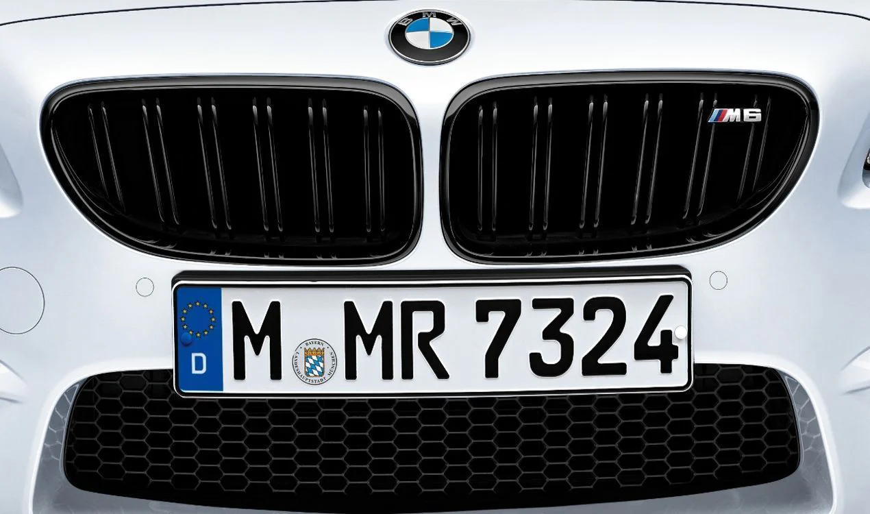 BMW Genuine M Performance Front Left Grille Trim Gloss Black