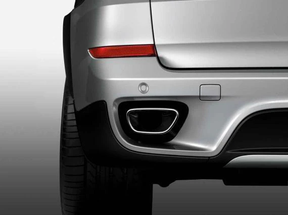 BMW Genuine Rear Bumper Trim Covers Primed - Image 2