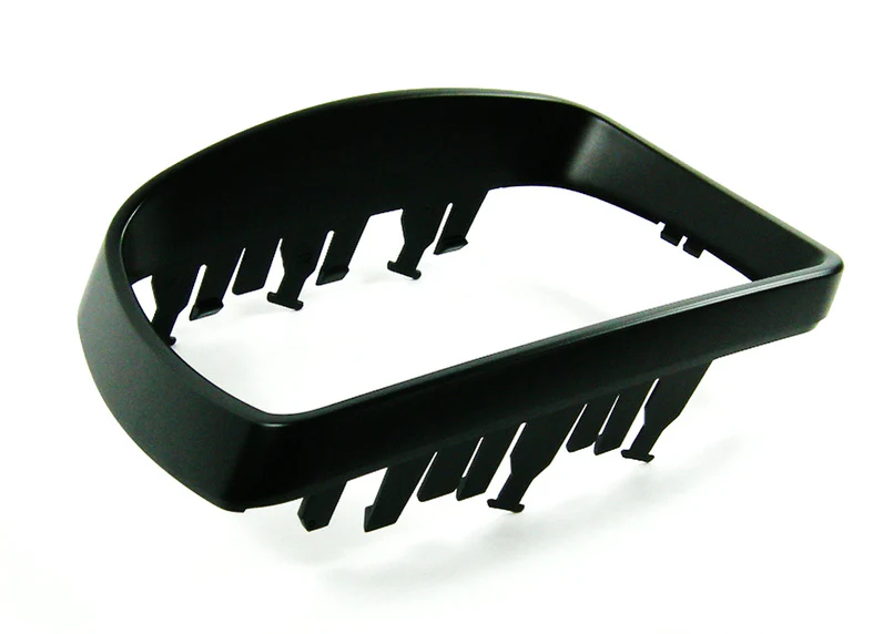 BMW Genuine Right OS Wing Mirror Support Ring Trim Black