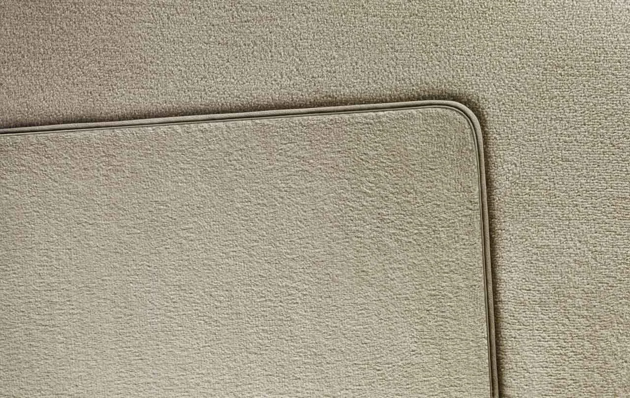 BMW Genuine Velour Driver Floor Mat Front Right Oyster