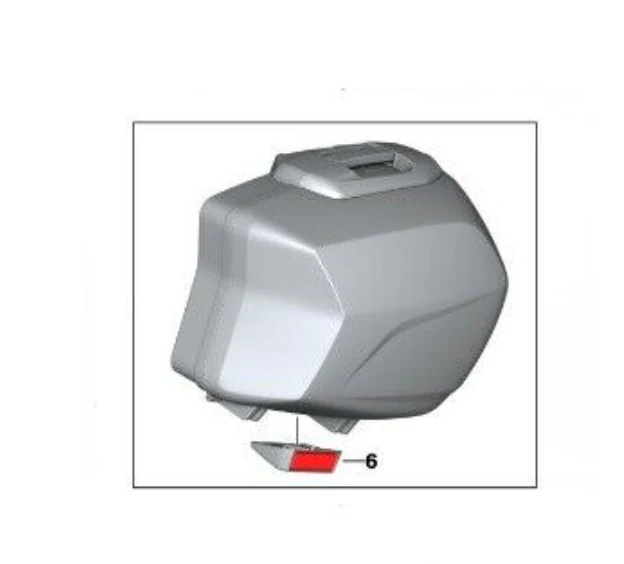BMW Motorrad Genuine Touring Case Set F800S,ST,GT,R. 77418529893-894. Inc Locks - Image 2