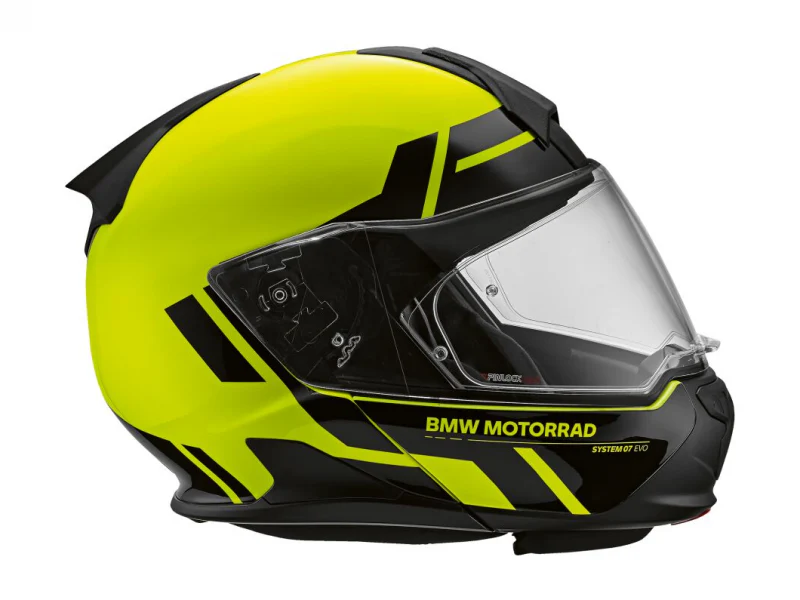 BMW Motorrad System 7 Carbon Evo helmet - Spectrum Fluor - Image 2