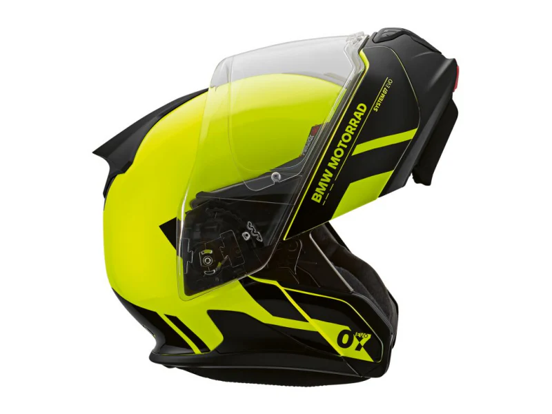 BMW Motorrad System 7 Carbon Evo helmet - Spectrum Fluor - Image 3