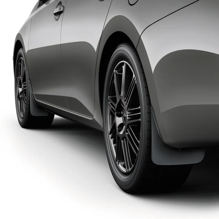 Toyota Front & Rear Mudflaps Set Black - Corolla Hatchback