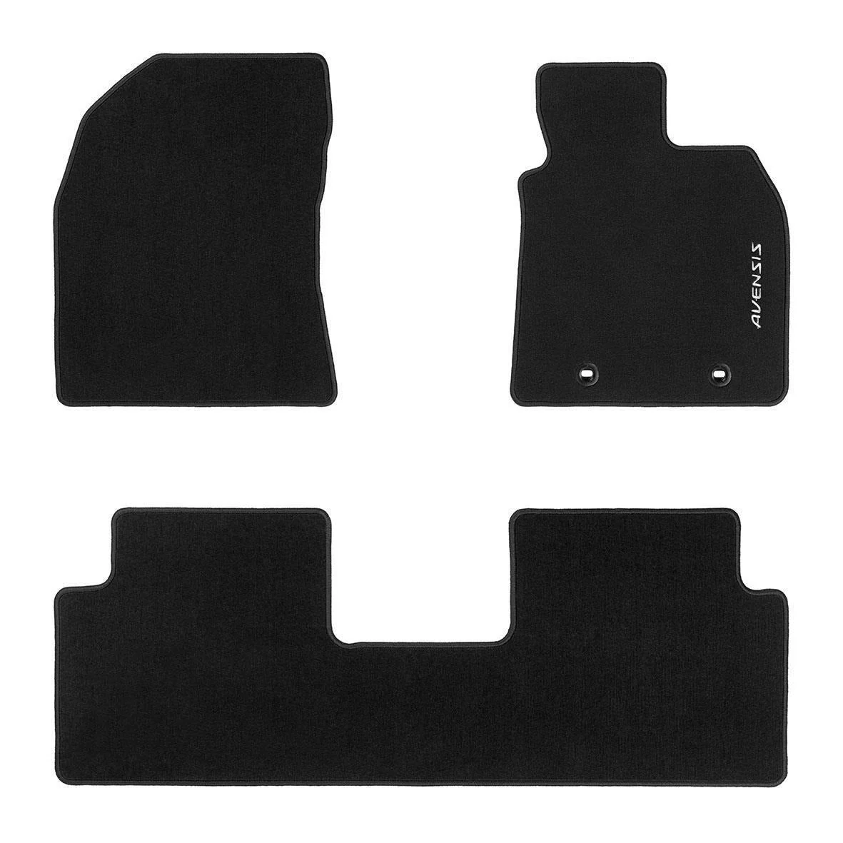 Toyota Full Set Textile Car Mats Anthracite - Avensis - Image 2