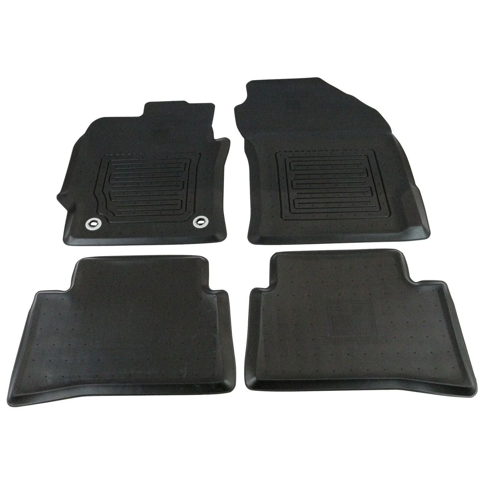 Toyota Front & Rear Rubber Floor Mats - Corolla - Image 2