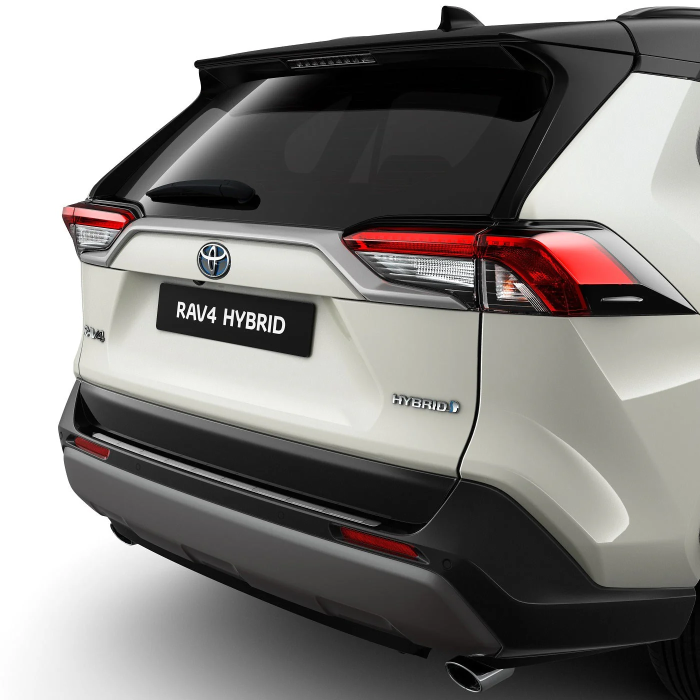 Toyota Rear Bumper Protection Plate (Stainless Steel) - RAV-4