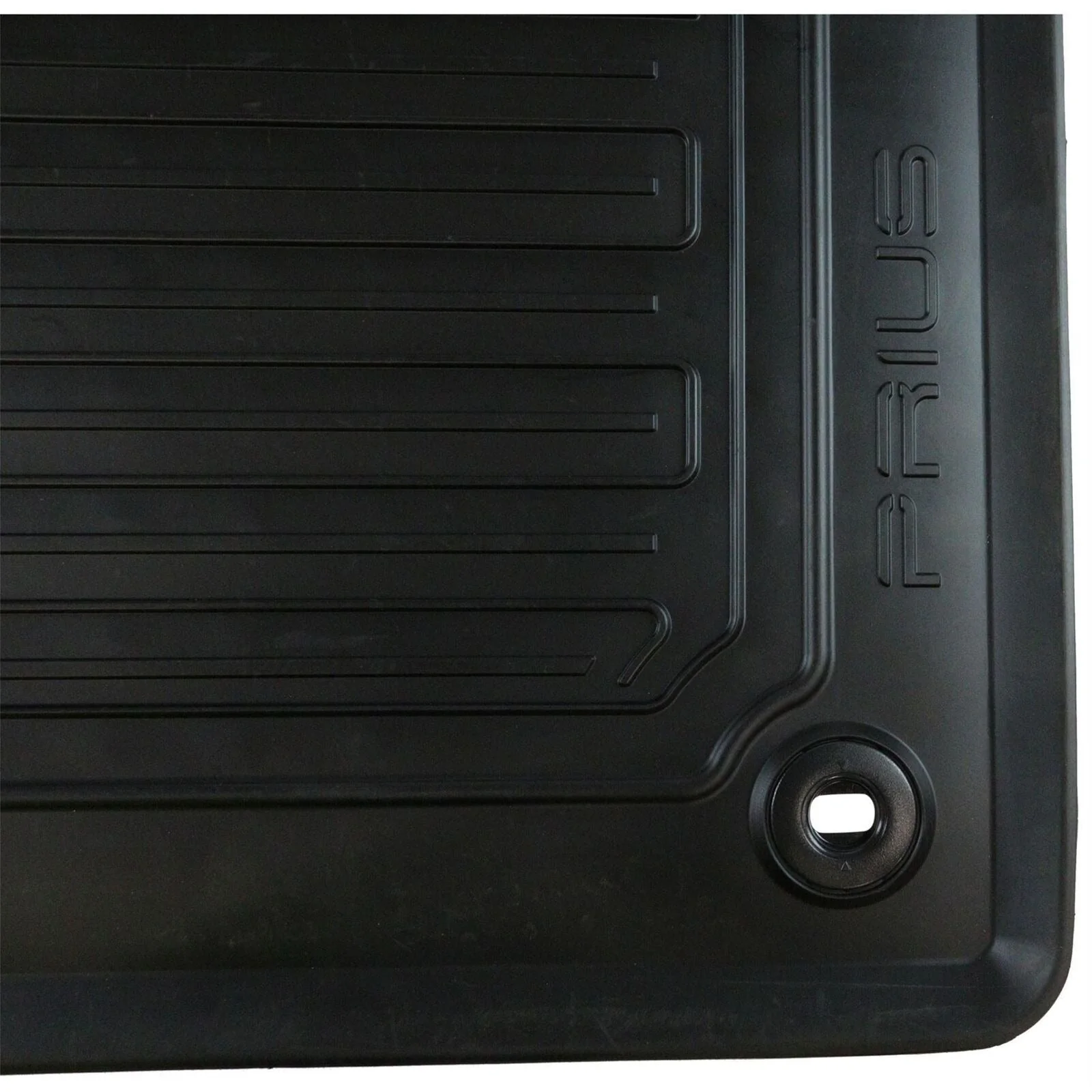 Toyota Front & Rear Rubber Car Mats Black - Prius - Image 3