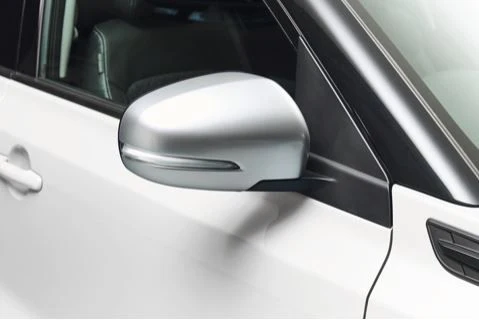 Door Mirror Cover LH - Brushed Aluminium Look Finish (with Turn Signal)