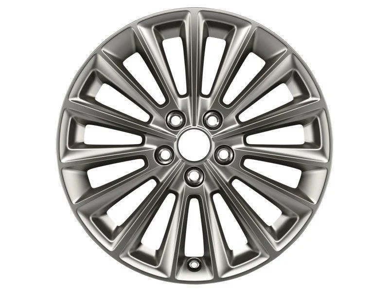 Ford Alloy Wheel 17" 15-spoke design, Rock Metallic. Except ECOnetic and RS.