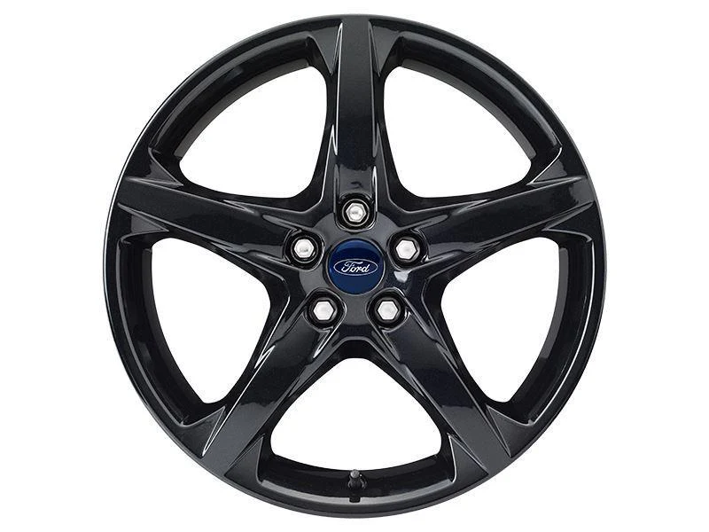 Ford Alloy Wheel 18" 5-spoke design, Panther black. Except ECOnetic and HEV.