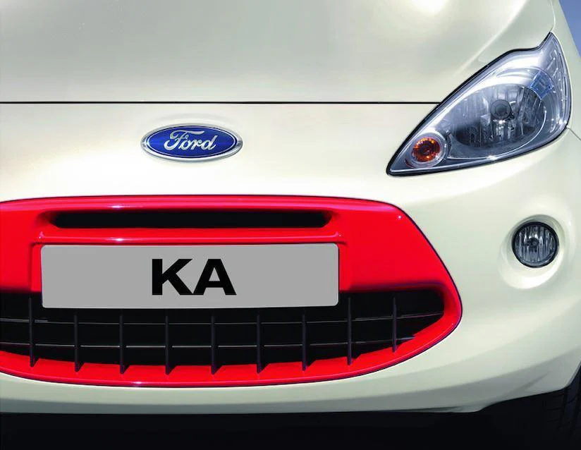 Ford Ka Front Grille with black mesh insert 09/2008 05/2016