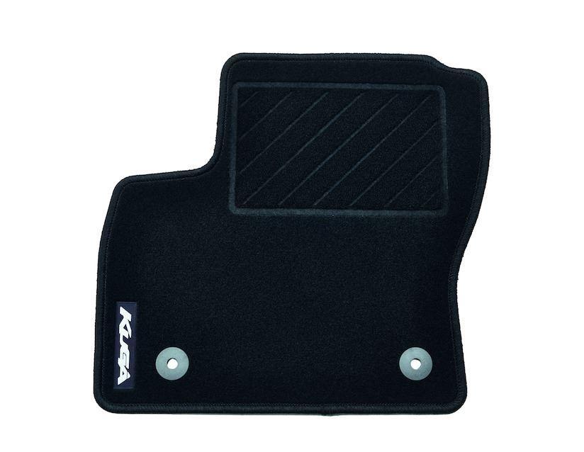 Ford Kuga Carpet Floor Mats front and rear, black 2008 10/2012
