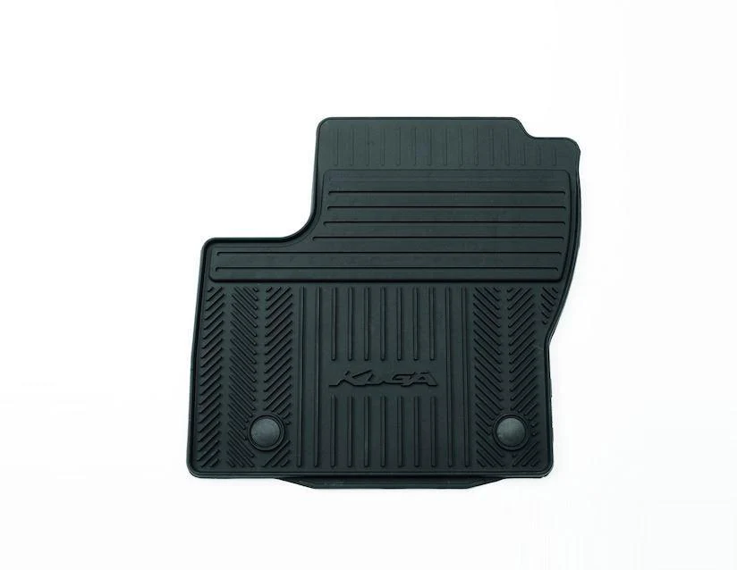Ford Kuga Rubber Floor Mats front, black 2008 10/2012