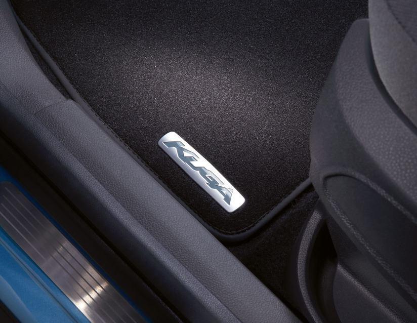 Ford Kuga Velour Floor Mats front, black 2008 10/2012