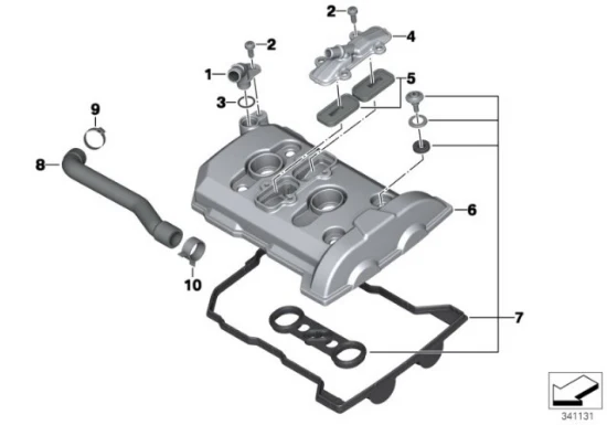 Genuine BMW Gasket Seal Kit Set For Cylinder Head Cover F 700 GS 11128520621