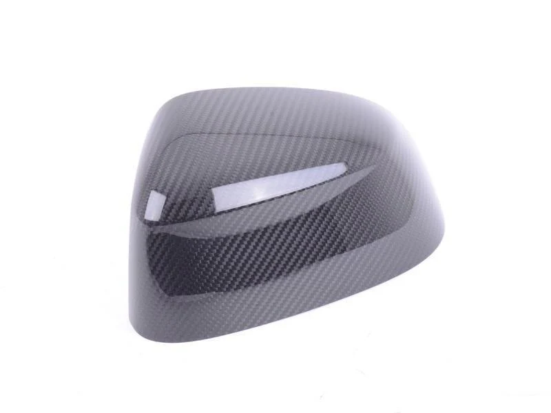 Genuine BMW Left Passenger Side NS Mirror Cover Cap Carbon