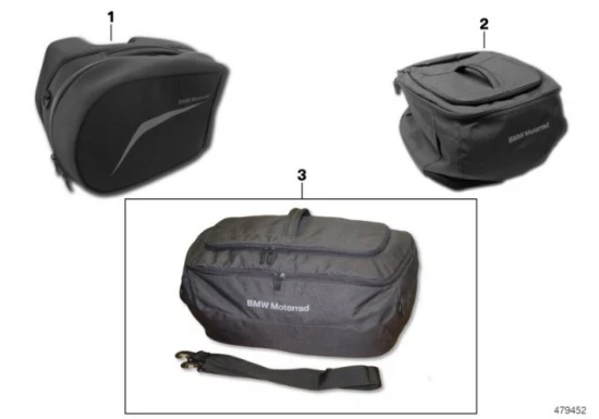 Genuine BMW Motorrad Side Touring Case Right Pannier Inner Liner Bag S 1000XR - Image 3
