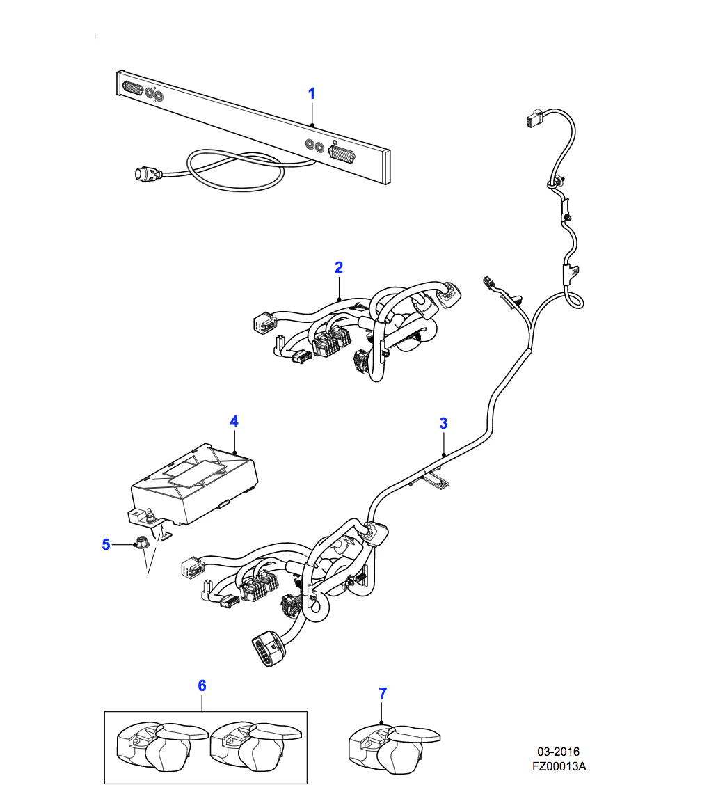 Jaguar 13 Pin to 12N and 12S Adaptor - Image 2
