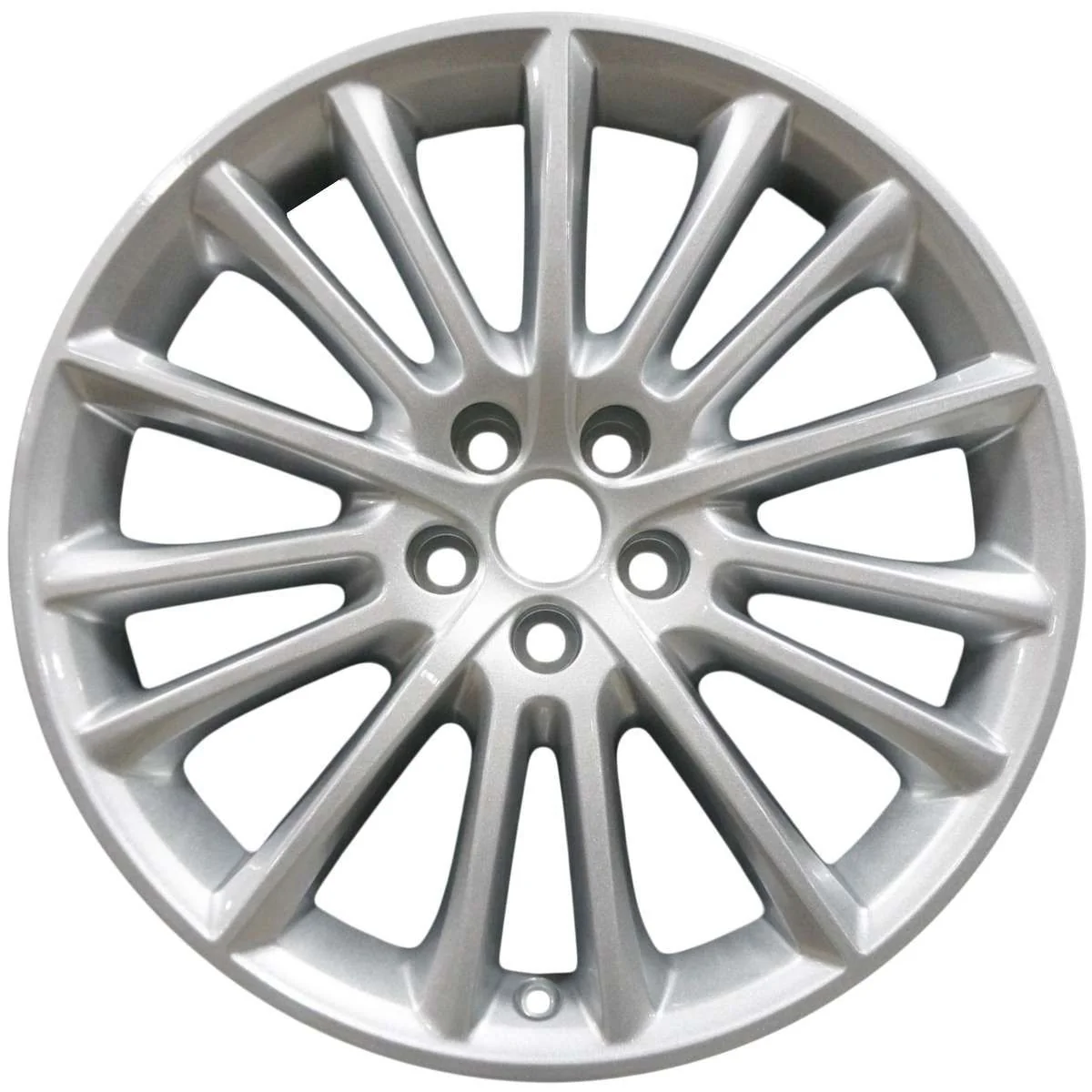 Jaguar Alloy Wheel 19" Style 1015, 15 spoke, Silver, Front