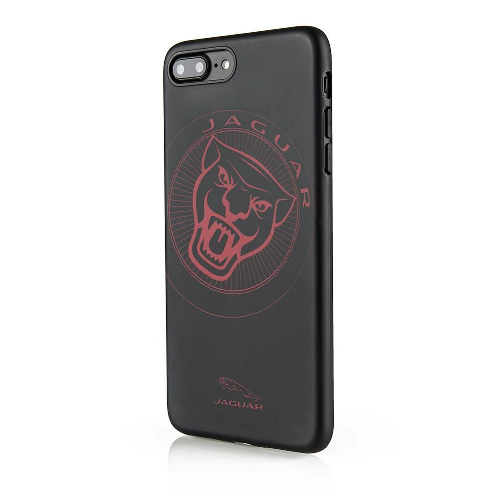 Jaguar Growler Graphic iPhone 8+ Case - Black - Image 3
