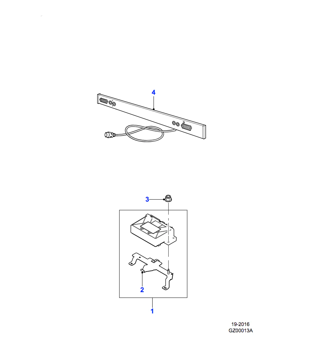 Jaguar Lighting Board RHD - Image 2