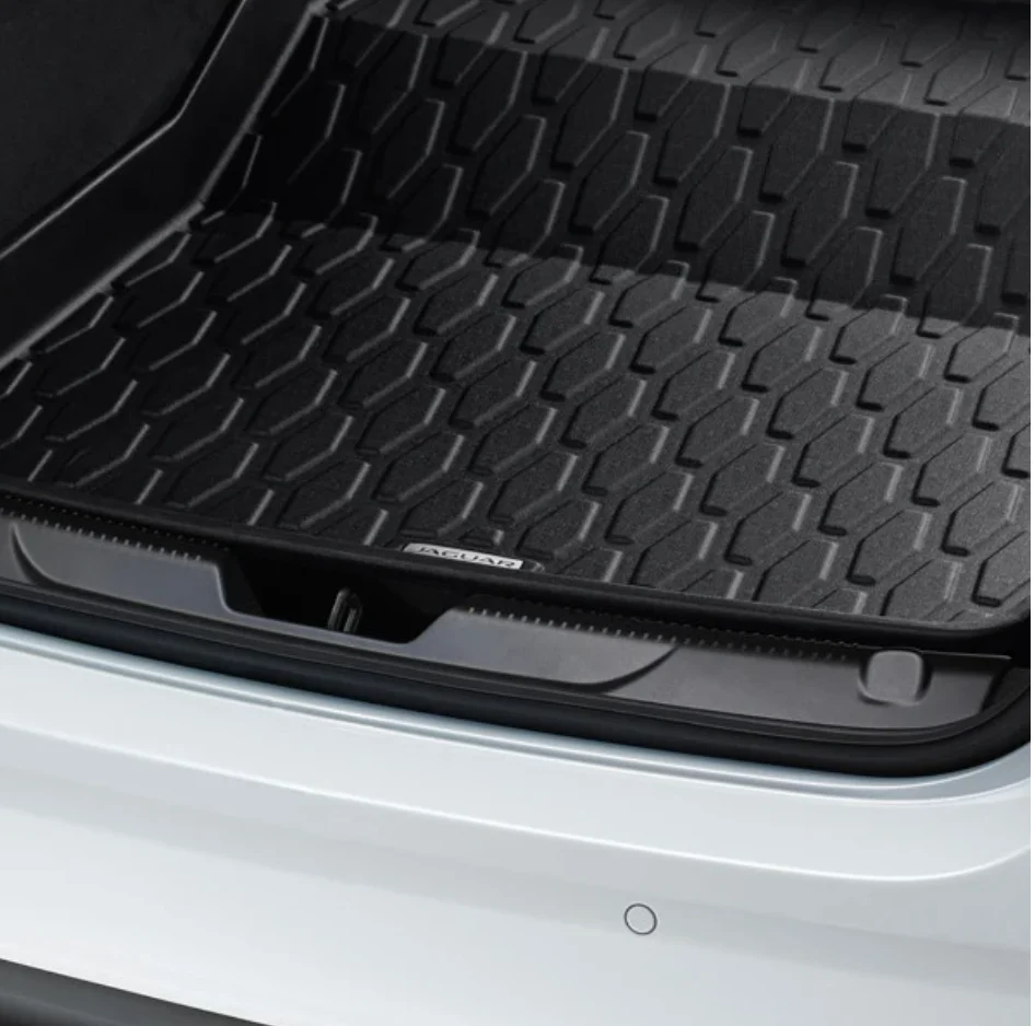 Jaguar Loadspace Rubber Liner with Space Saver Spare Wheel, Pre 20MY - Image 2