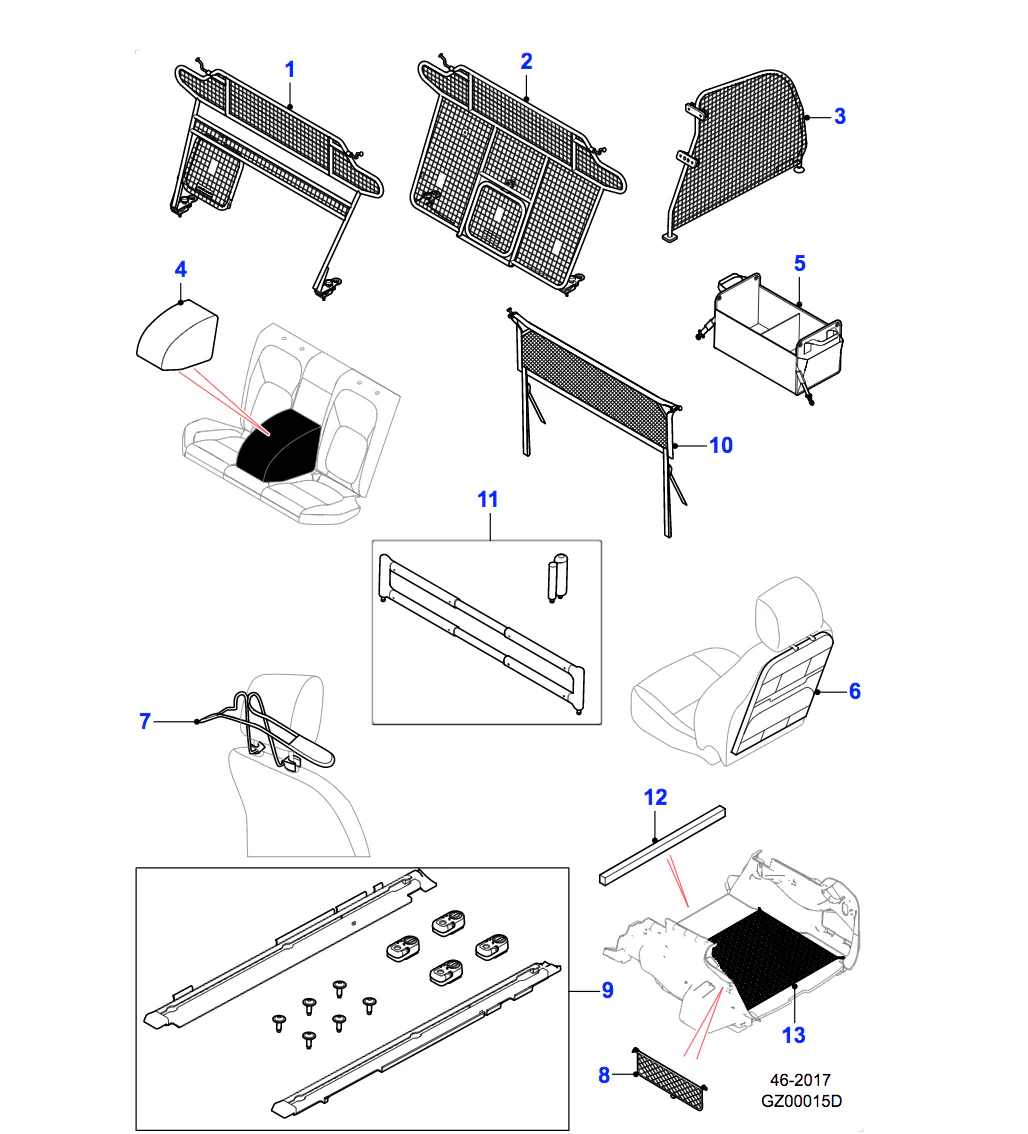 Jaguar Loadspace Side Net - Image 3