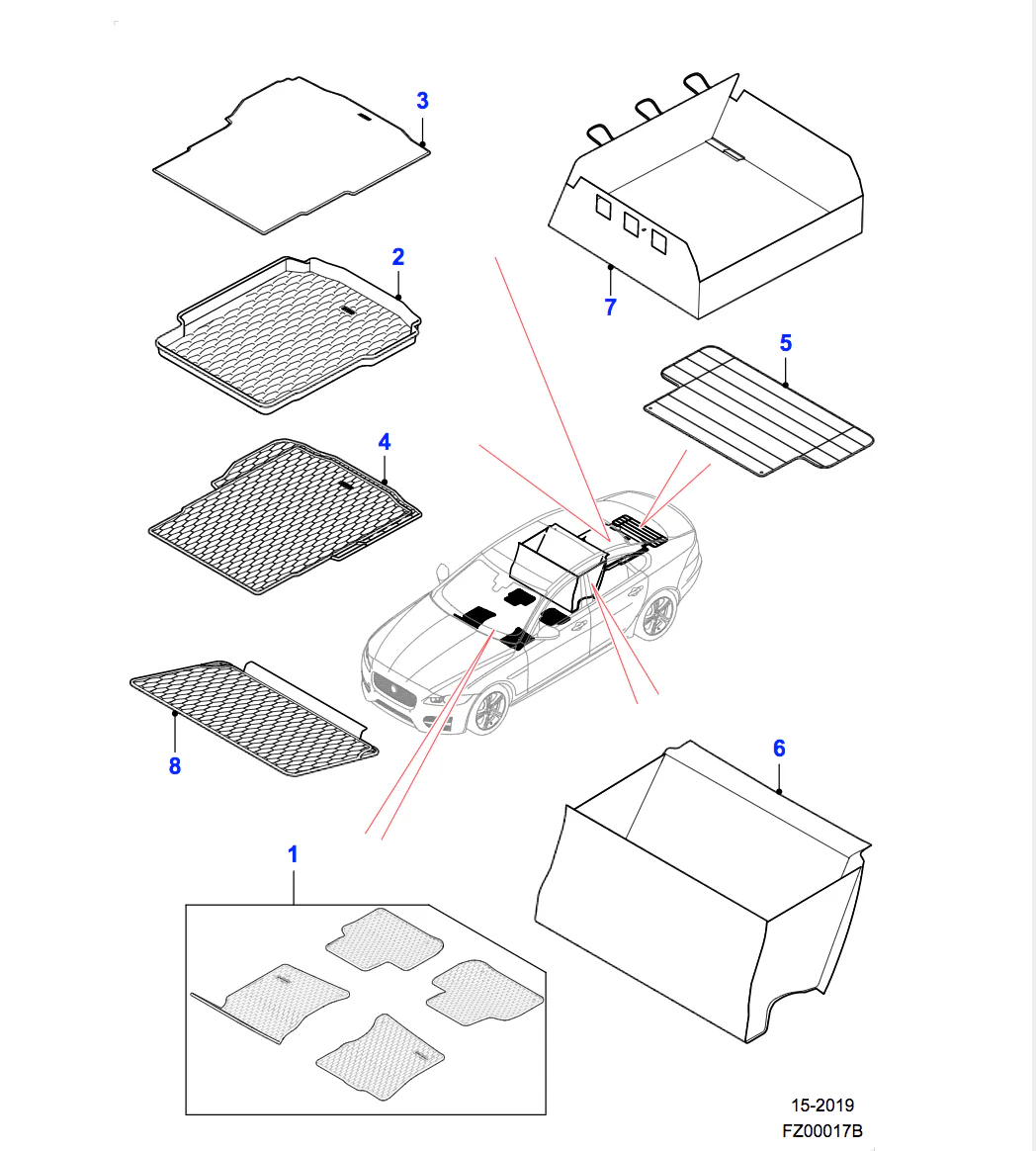 Jaguar Loadspace Waterproof Liner - Image 2