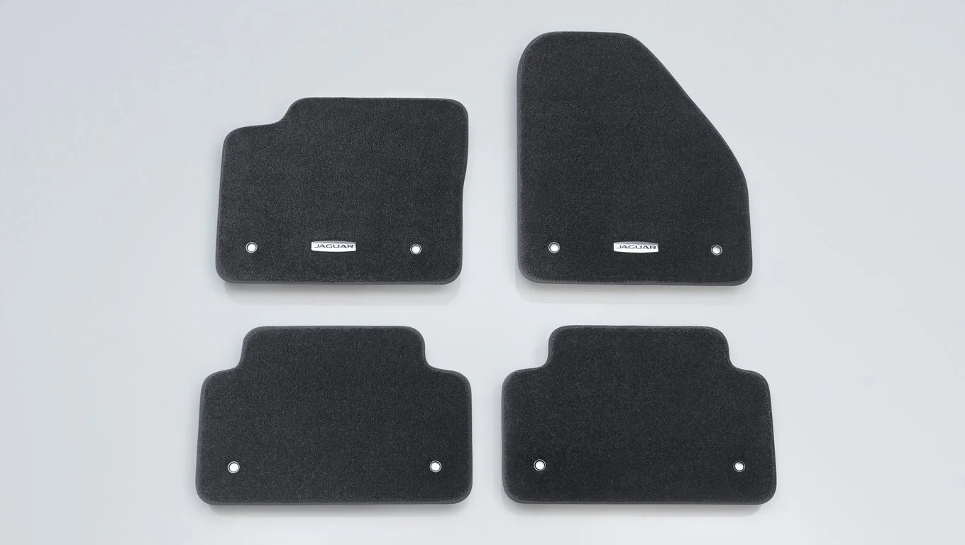 Jaguar Luxury Carpet Mats Lunar, RHD, Automatic