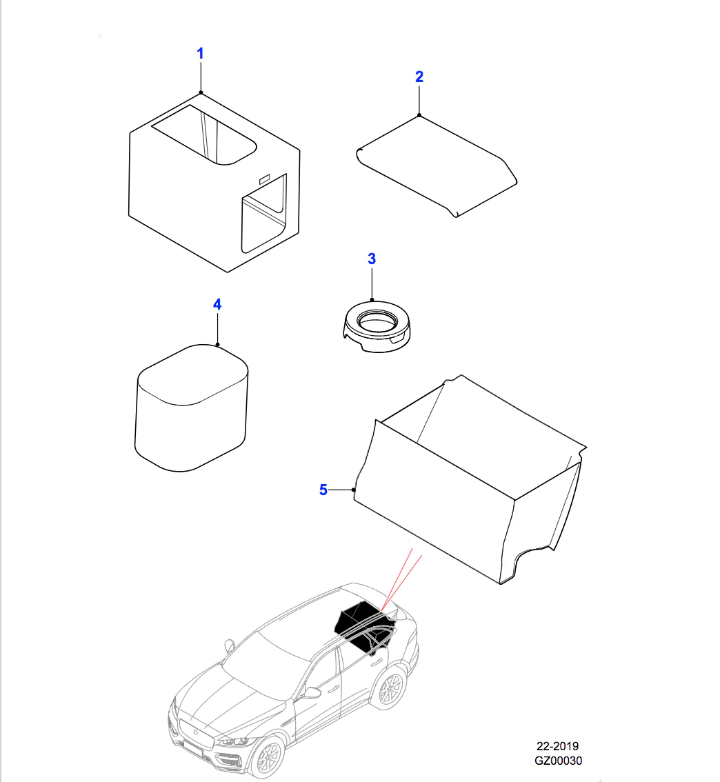 Jaguar Quilted Loadspace Liner - Image 3