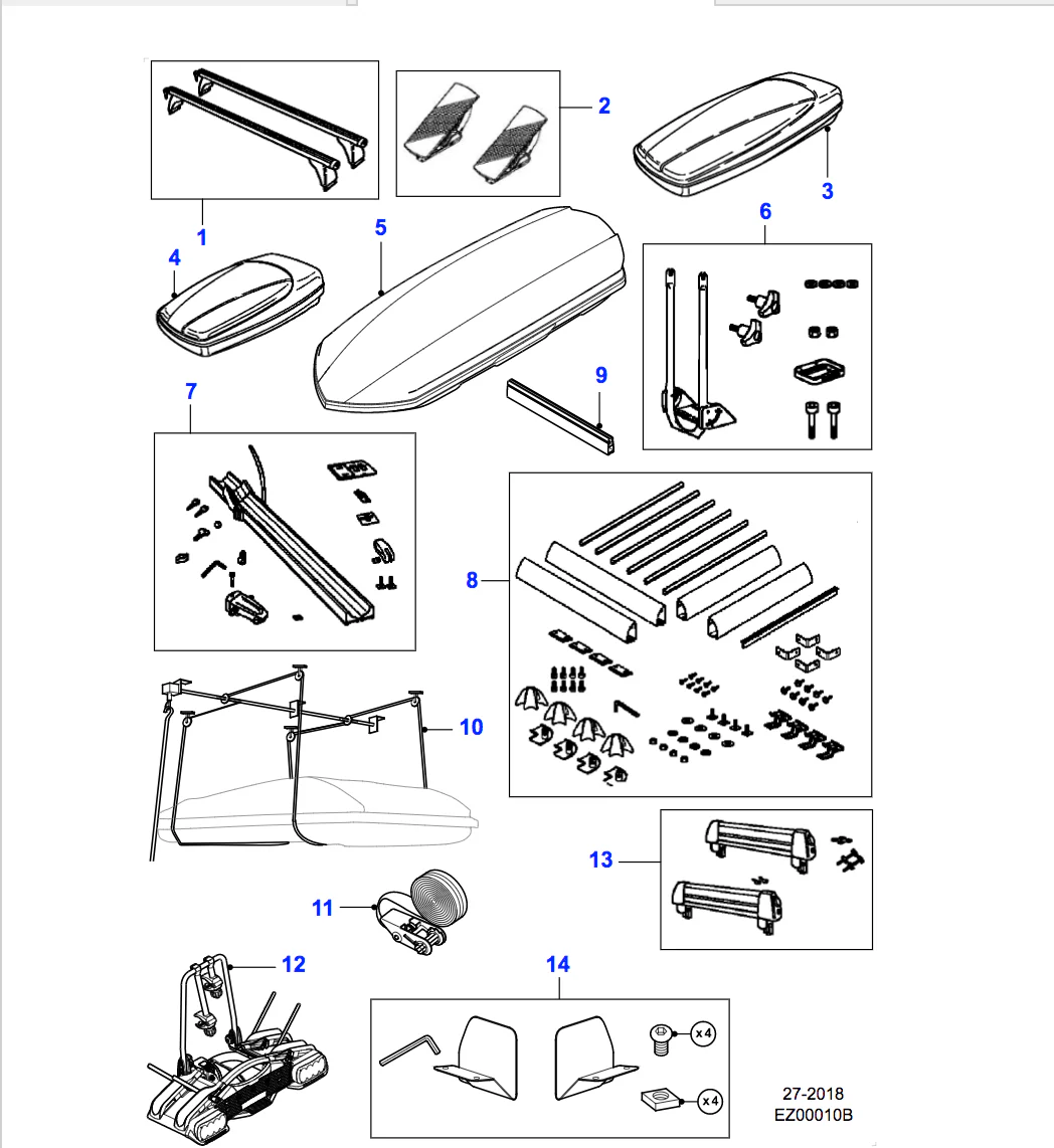Jaguar Roof Cross Bars - Image 3