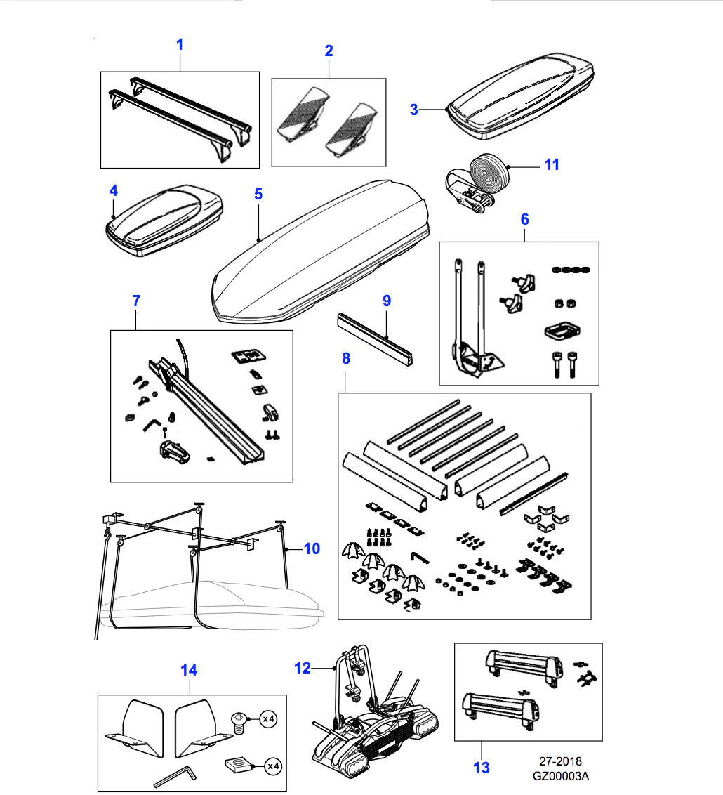Jaguar Roof Cross Bars - Image 3