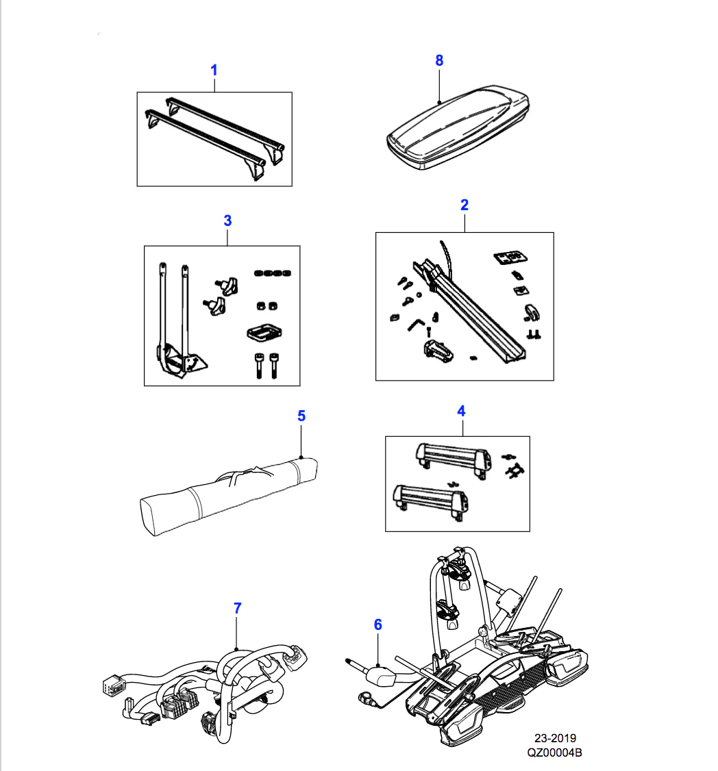 Jaguar Roof Cross Bars - Image 3