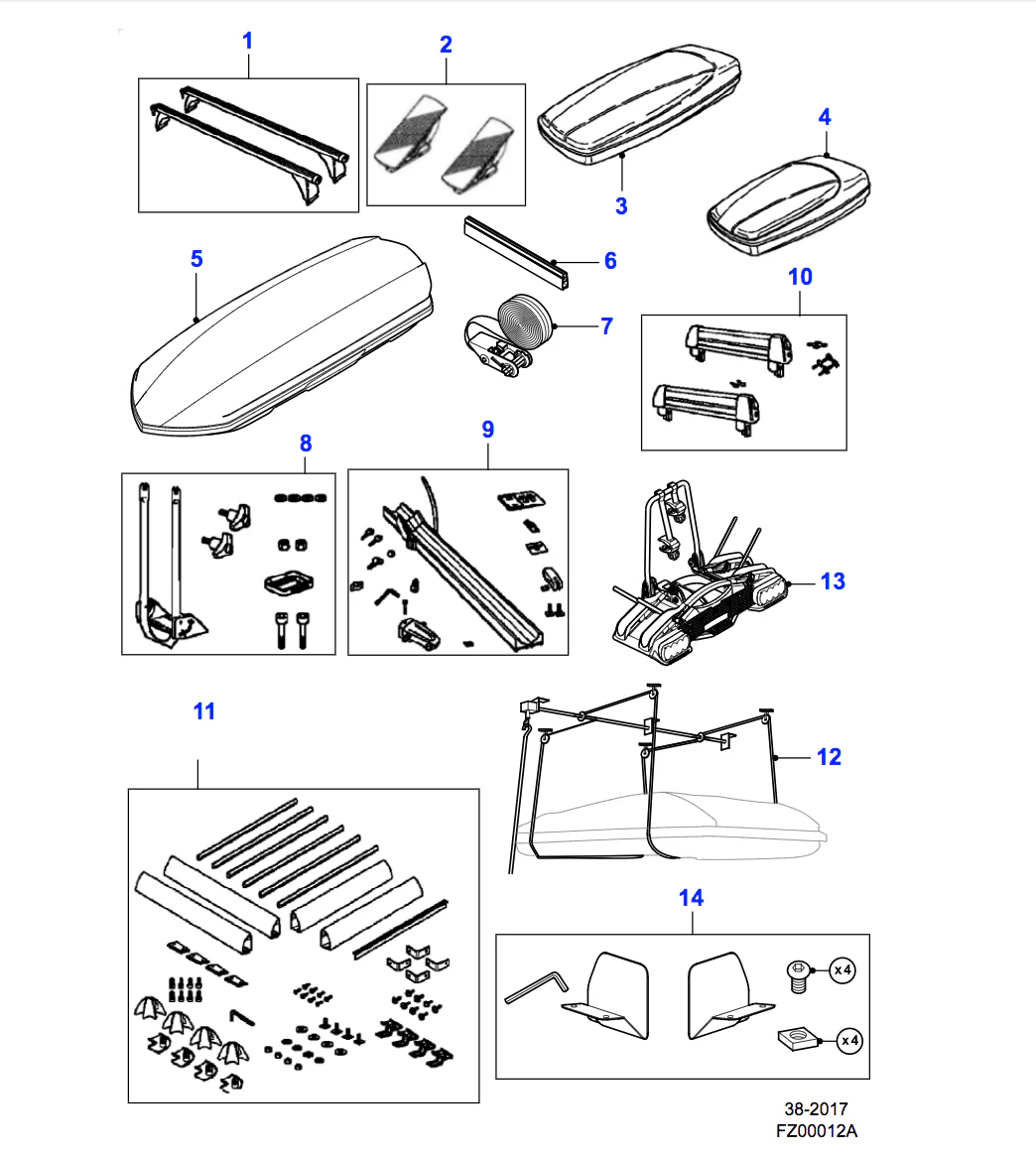 Jaguar Roof Cross Bars - Image 3