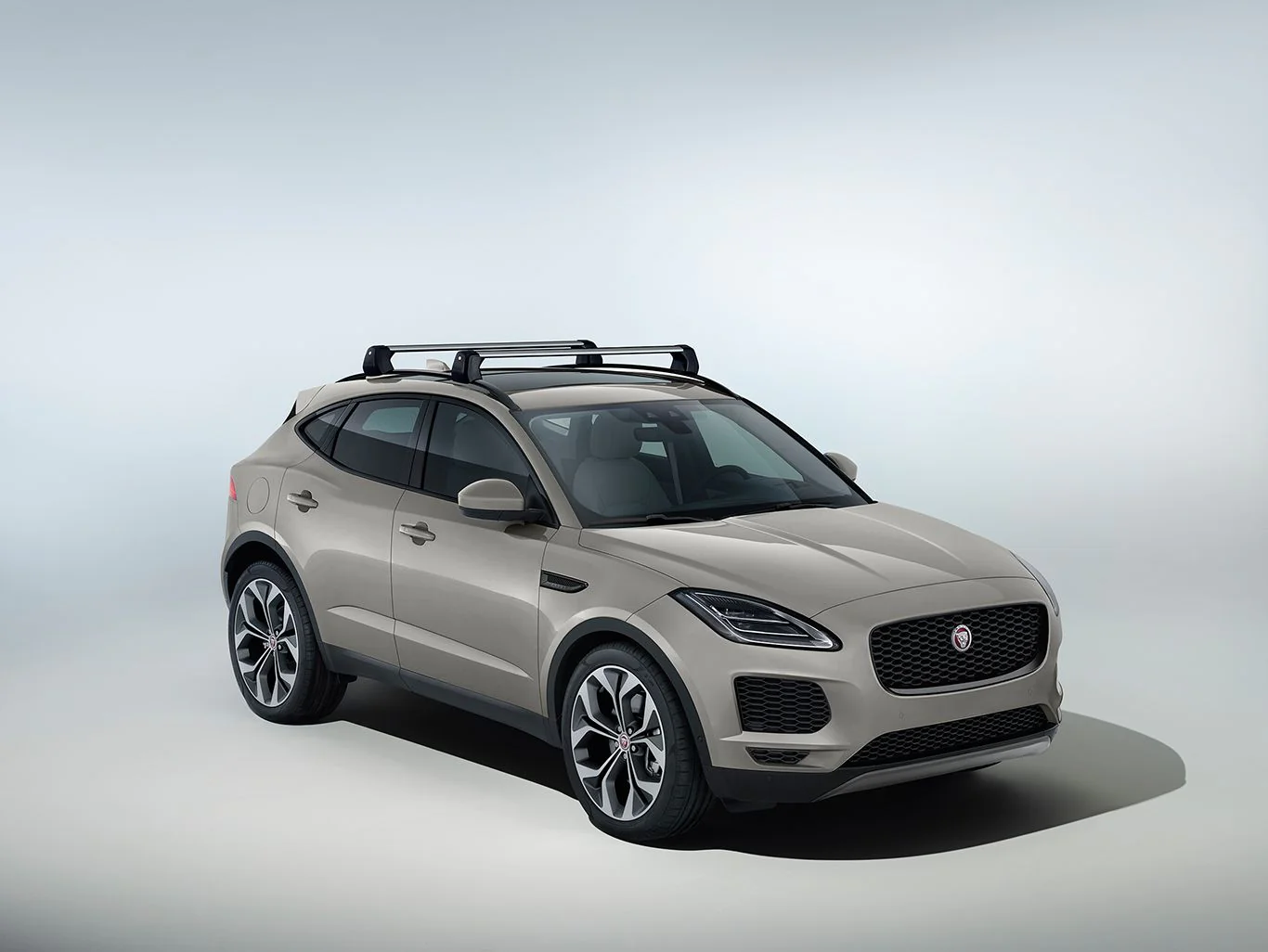 Jaguar Roof Cross Bars with Factory Fitted Roof Rails