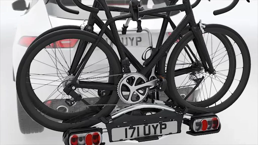 Jaguar Tow Bar Mounted 2 Cycle Carrier, RHD - Image 3